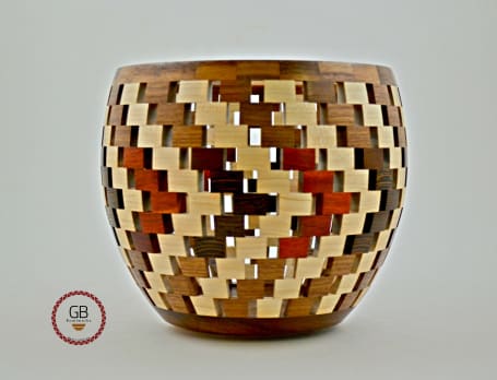 Hand turned wooden bowls